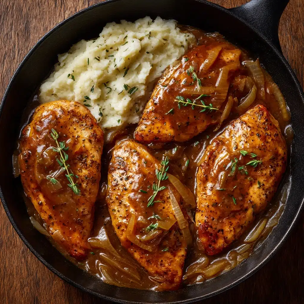 French Onion Chicken Recipe - Recipe Image