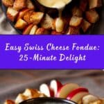 Awesomely Easy Swiss Fondue Recipe