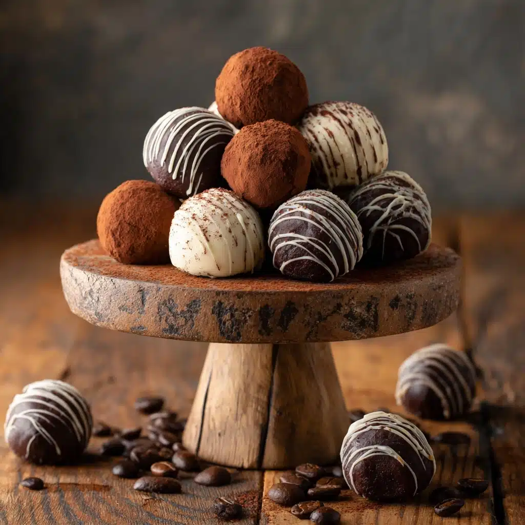 Dark Chocolate Coffee Truffles Recipe