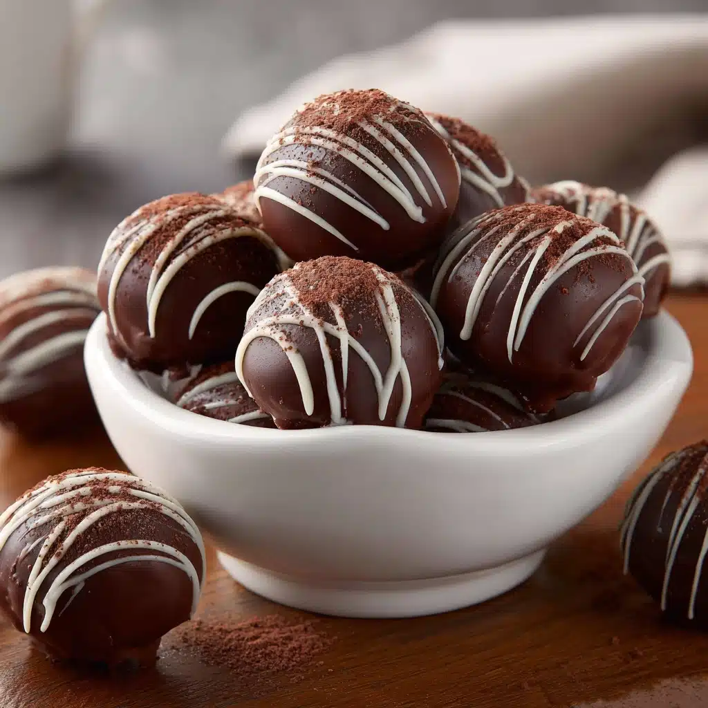 Dark Chocolate Coffee Truffles Recipe - Recipe Image