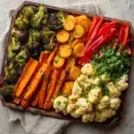 Garlic Roasted Vegetables Recipe