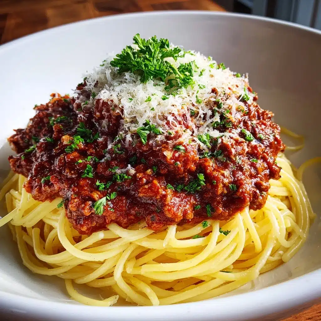 Spaghetti Meat Sauce Recipe