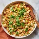 Buffalo Turkey Cauliflower Skillet Recipe