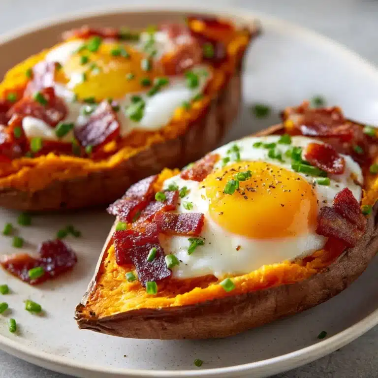 Loaded Breakfast Sweet Potato Recipe