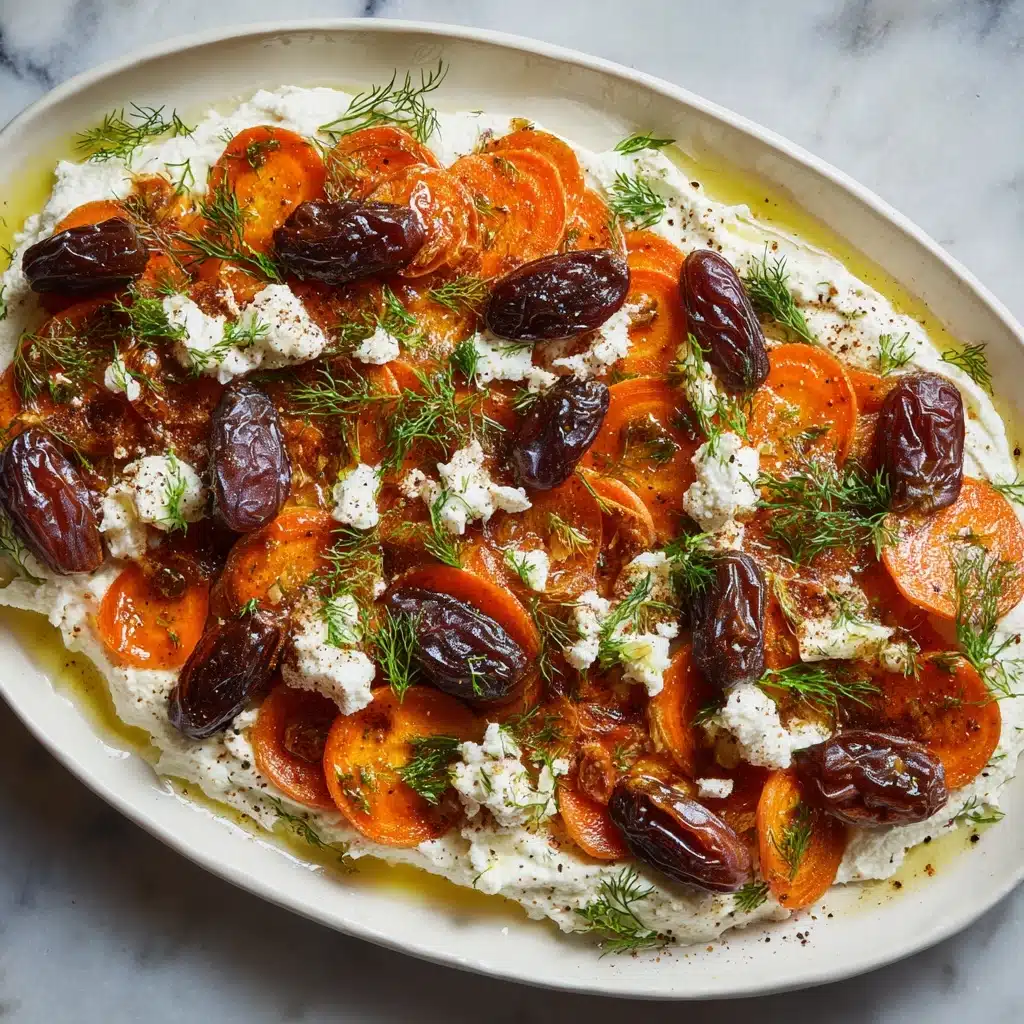 Harissa Maple Carrots with Whipped Feta Recipe - Recipe Image
