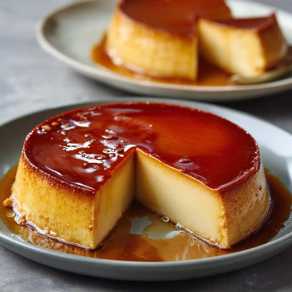 Creamy Caramel Flan Recipe - Recipe Image