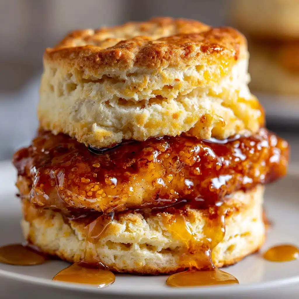 Hot Honey Chicken Biscuits Recipe