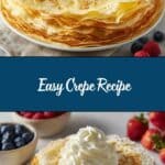 Easy Crepe Recipe