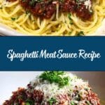 Spaghetti Meat Sauce Recipe