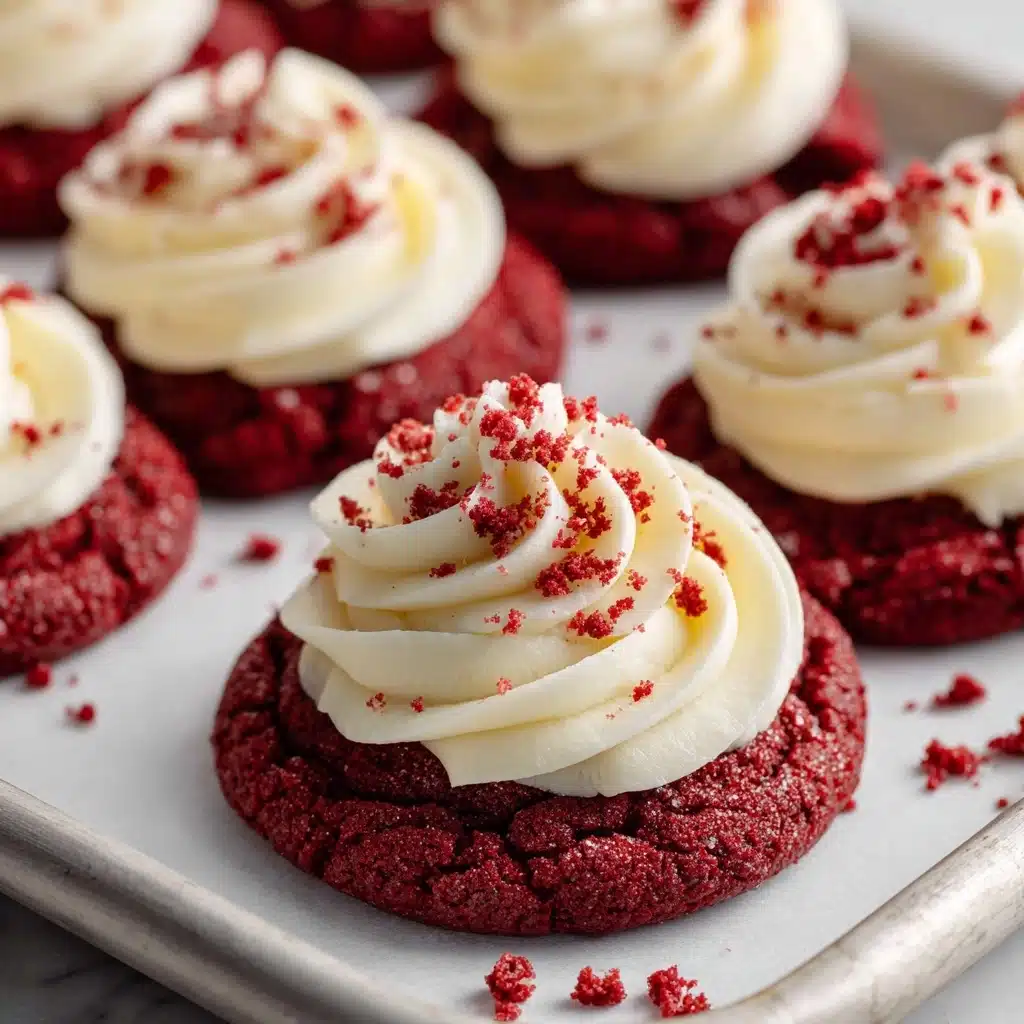 Red Velvet Cupcake Cookies Recipe - Recipe Image