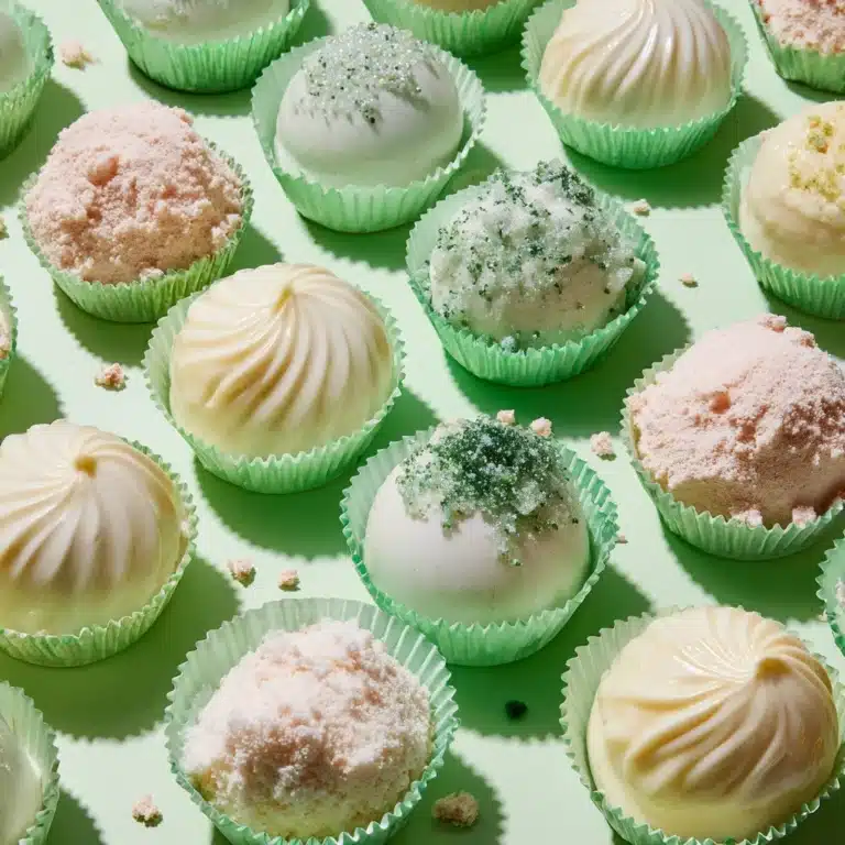 Minty Snowball Cookies Recipe