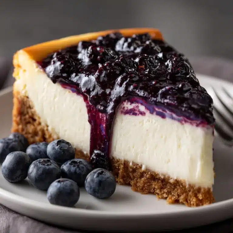 Blueberry Cheesecake Recipe
