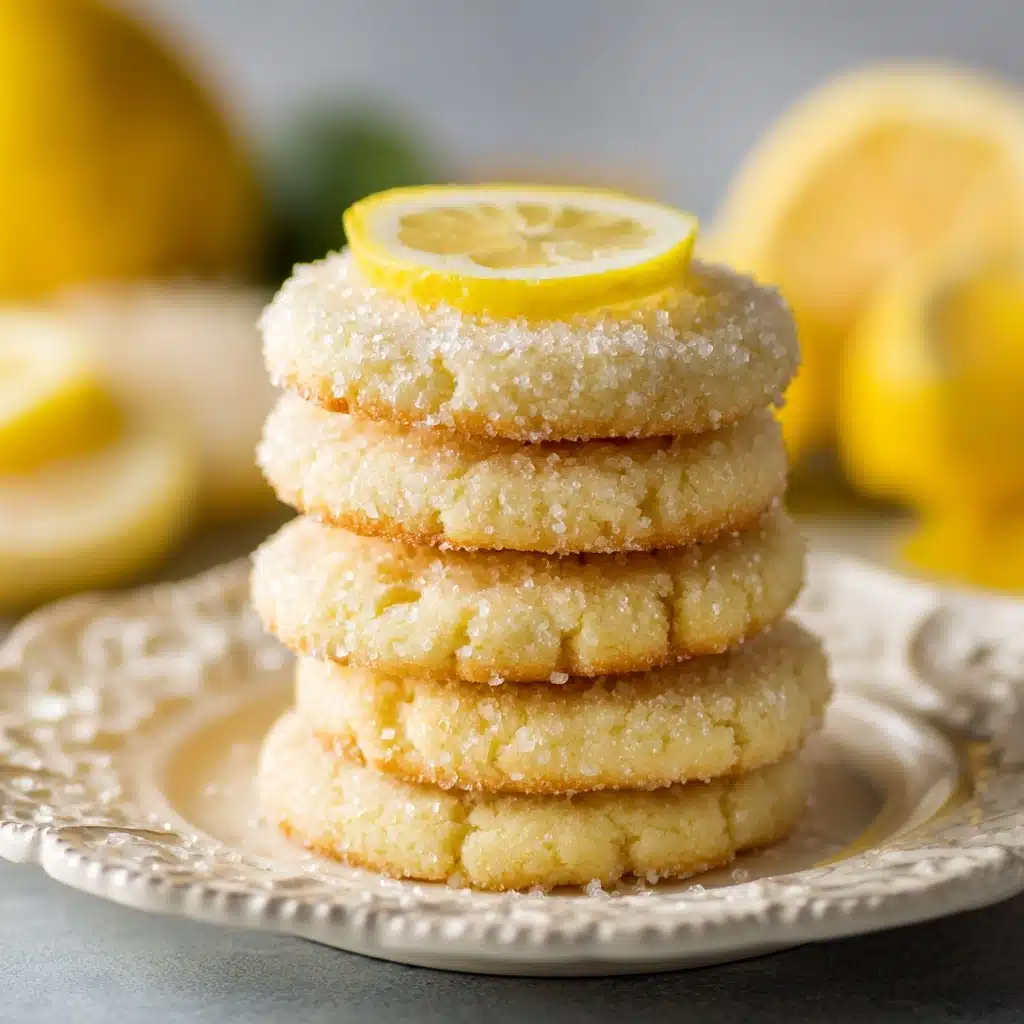 Lemon Sugar Cookies Recipe - Recipe Image
