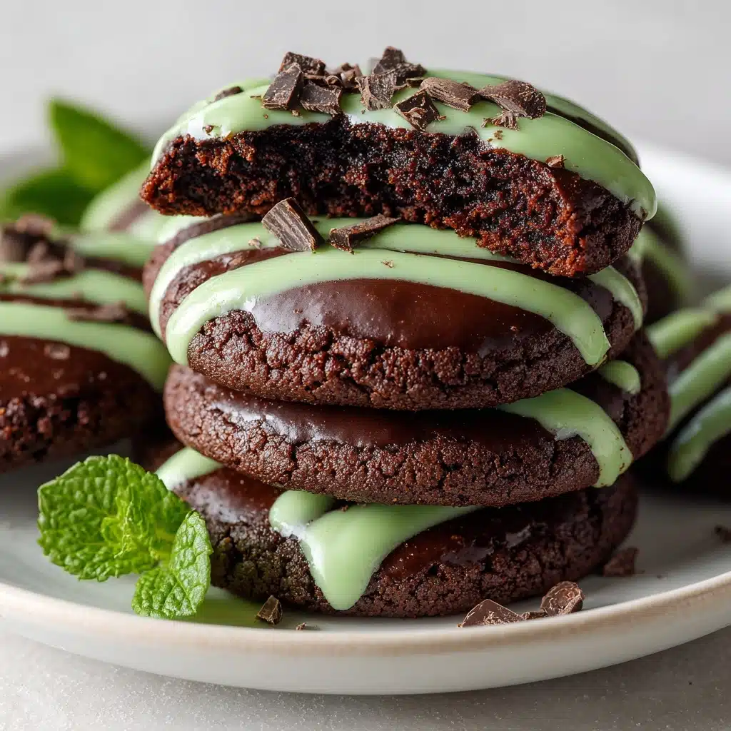 Chocolate Mint Cookies Recipe - Recipe Image