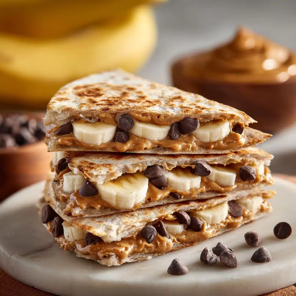 Peanut Butter Banana Quesadillas Recipe - Recipe Image