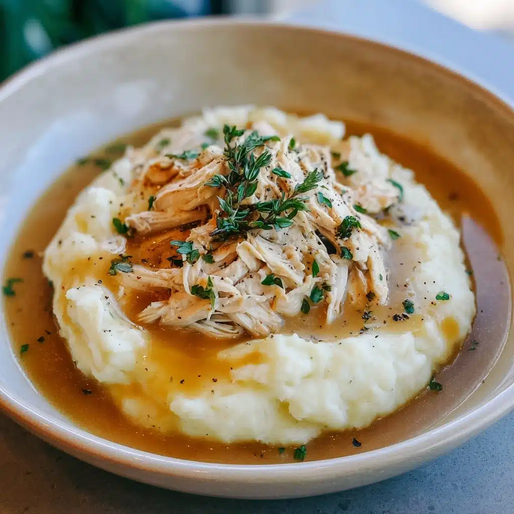 Homestyle Chicken and Gravy Recipe - Recipe Image