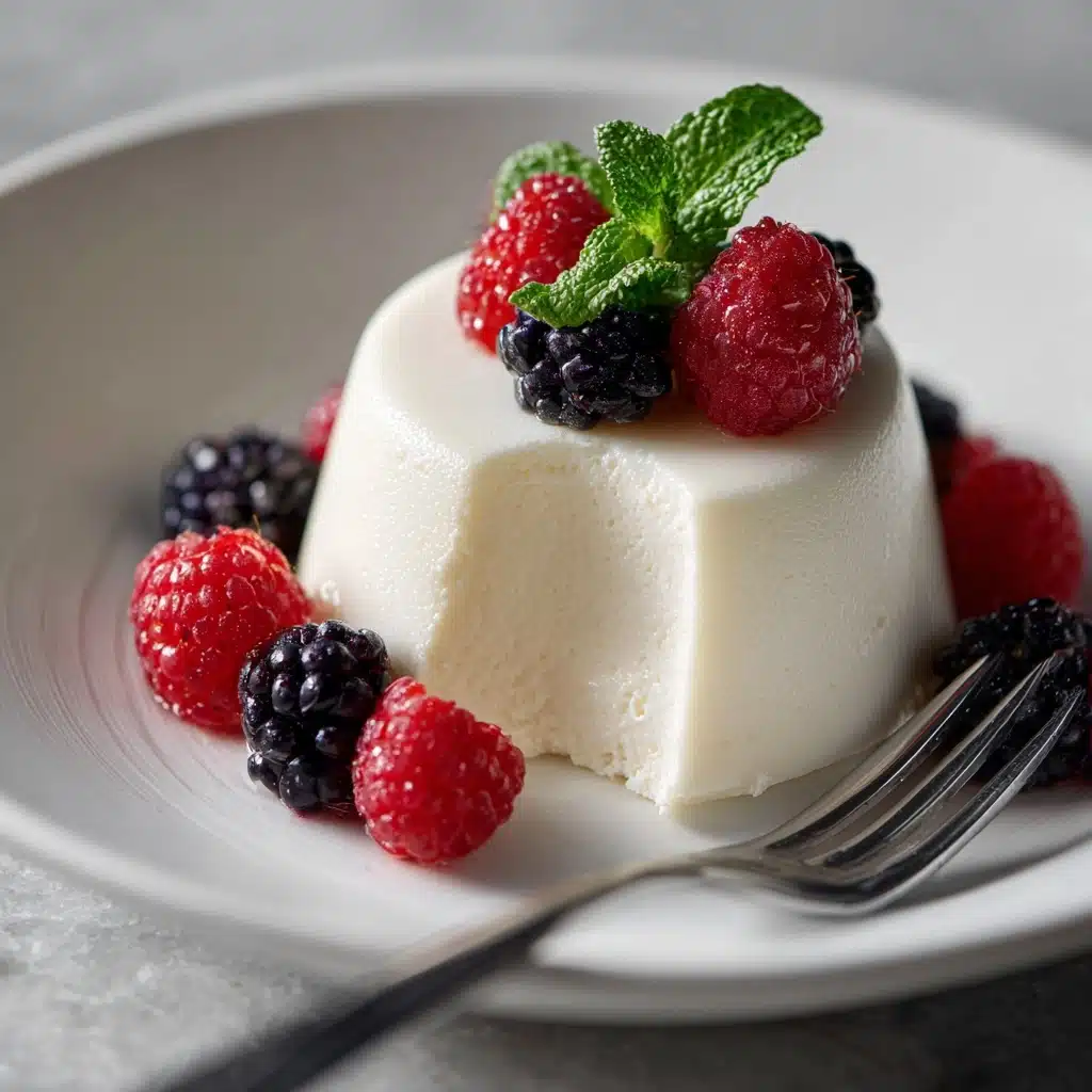 Bavarian Cream and Berries Recipe - Recipe Image