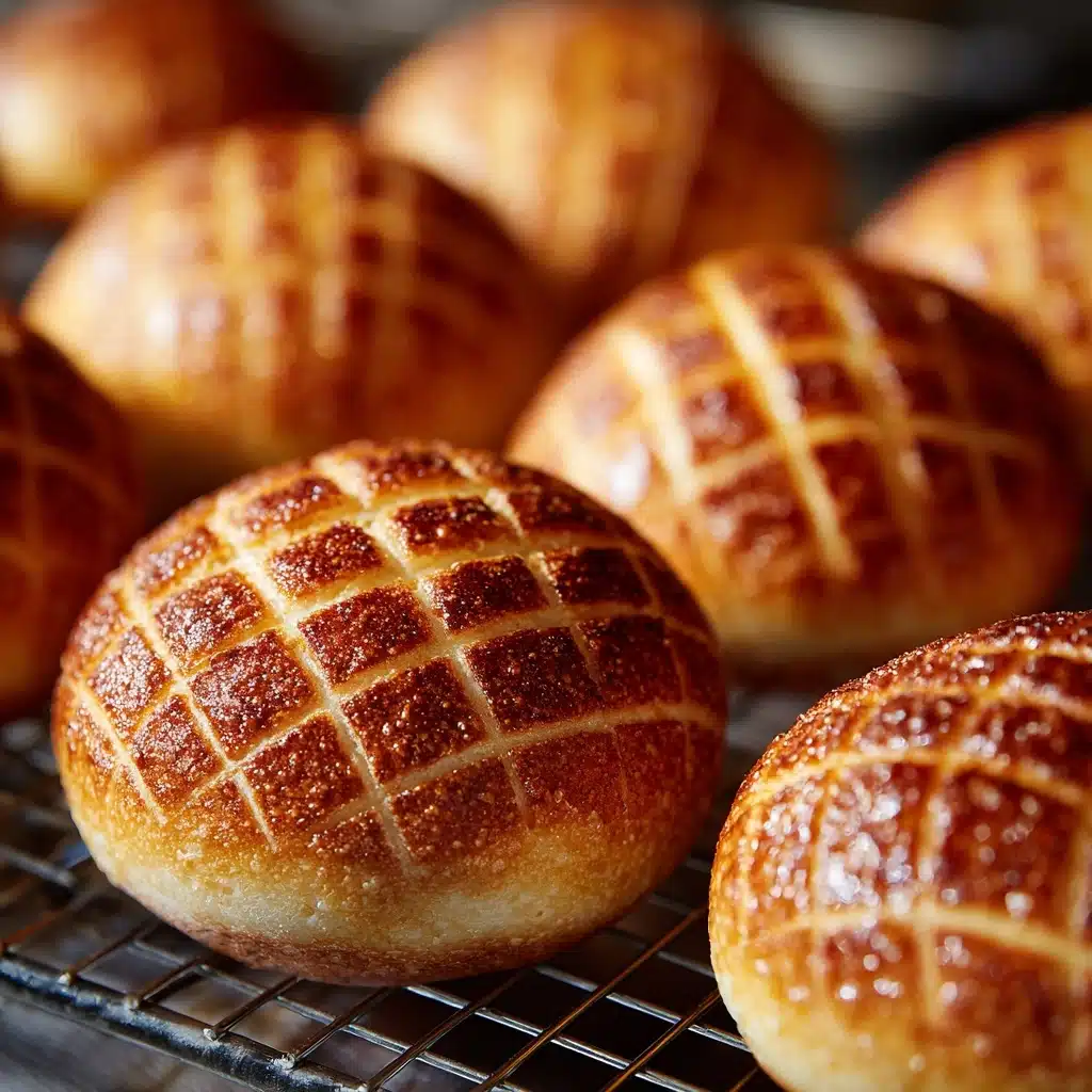 Classic Japanese Melon Pan Recipe - Recipe Image