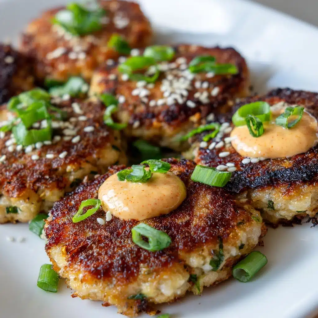 Asian Tuna Cakes with Spicy Mayo Recipe - Recipe Image