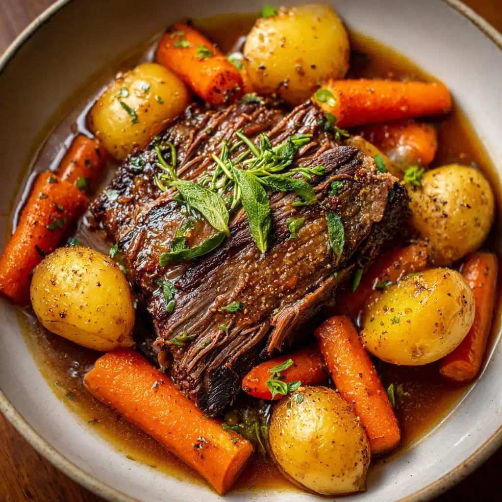 Slow Cooker Pot Roast Recipe - Recipe Image