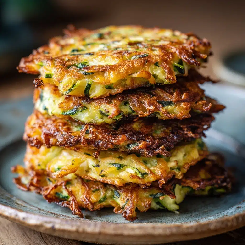 Crispy Zucchini Fritters Recipe - Recipe Image