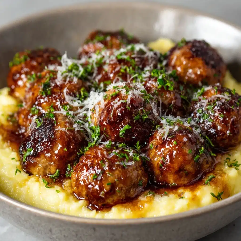 Crock Pot French Onion Meatballs Recipe - Recipe Image