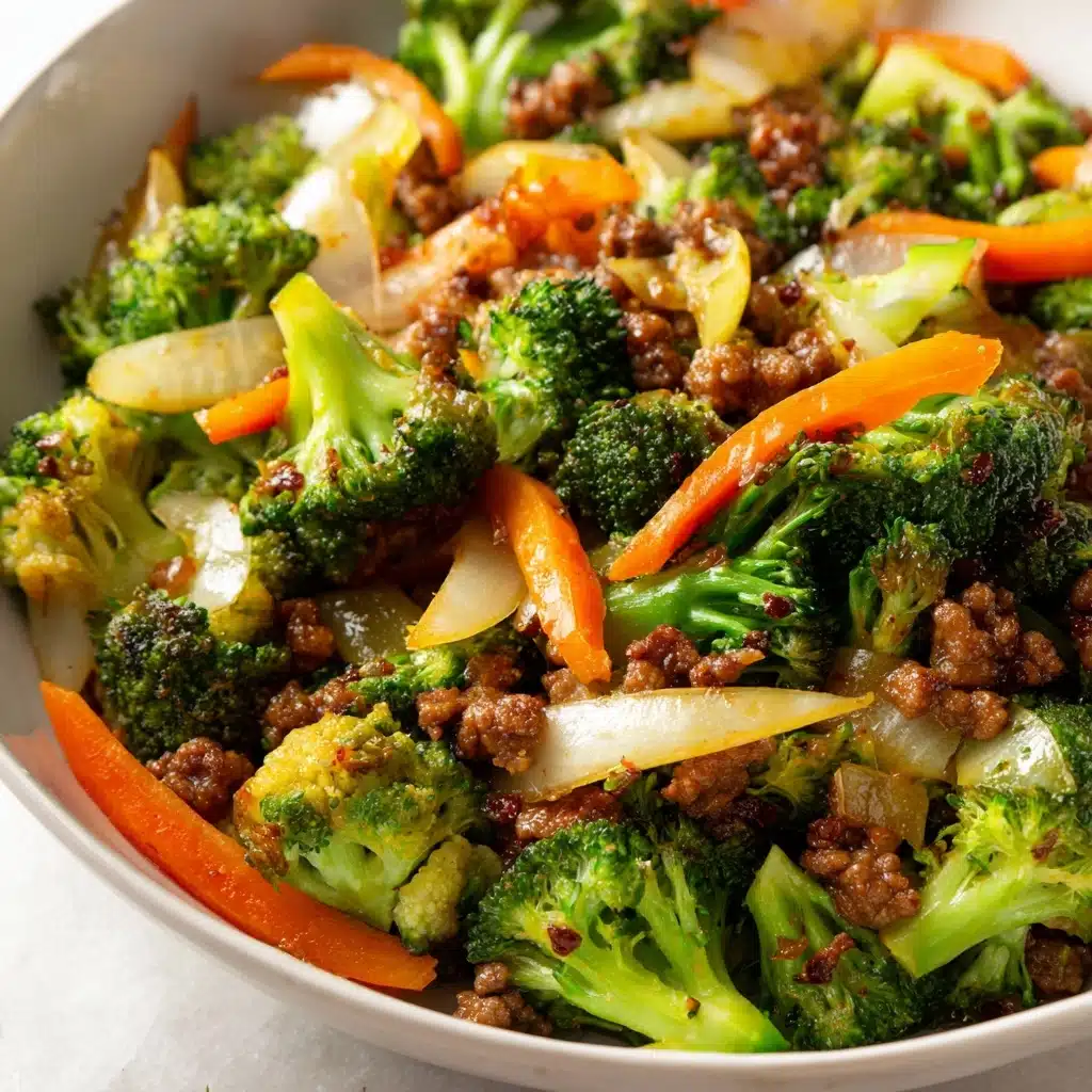 Ground Turkey Stir Fry with Broccoli Recipe - Recipe Image