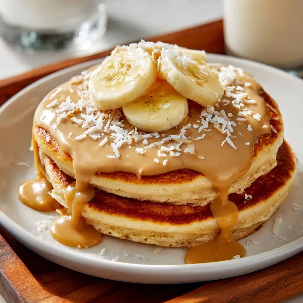 Sweet Coconut Cream Pancakes Recipe - Recipe Image