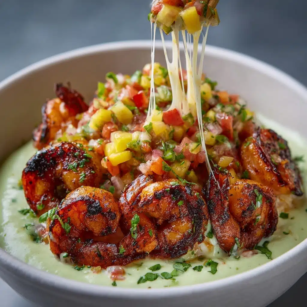 Grilled Shrimp & Avocado Salad Recipe - Recipe Image