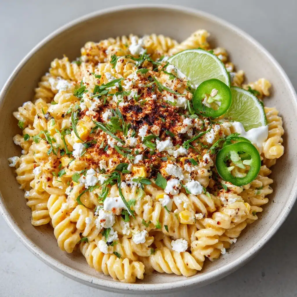 Mexican Street Corn Pasta Salad Recipe - Recipe Image