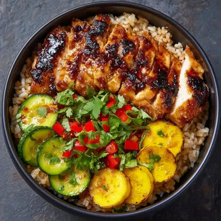 Chili Crisp Chicken Bowls Recipe