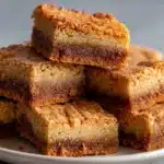 Vegan Cinnamon Chickpea Blondies Recipe