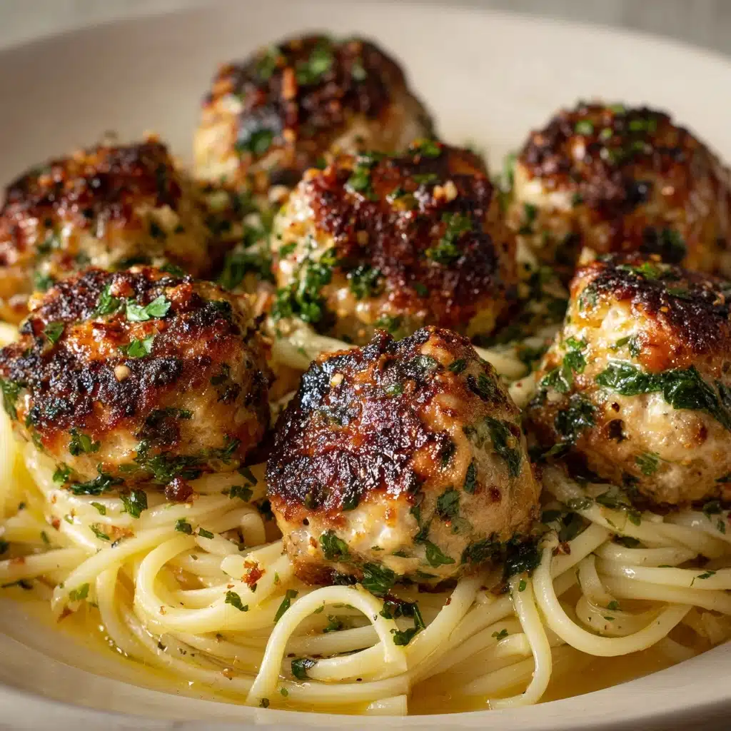 Chicken Ricotta Meatballs with Spinach Recipe - Recipe Image