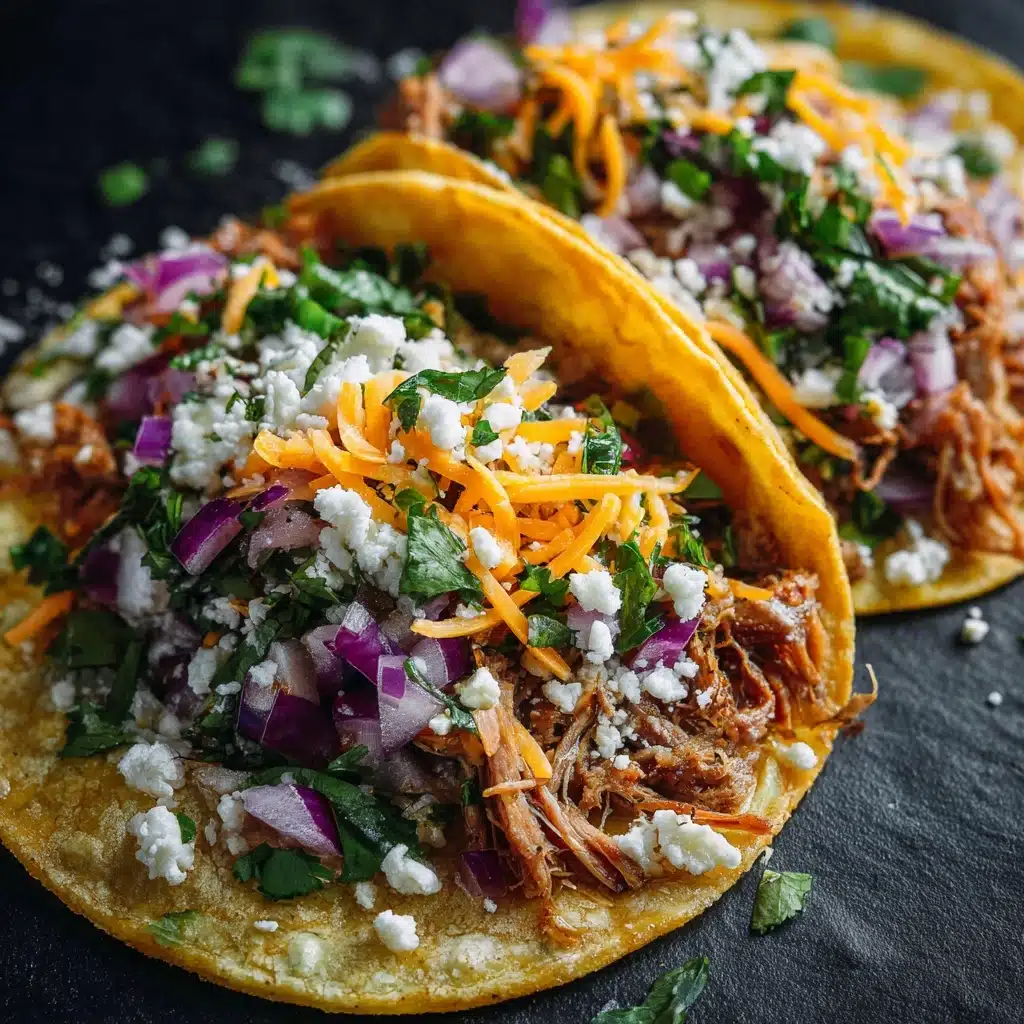 Slow Cooker Shredded Beef Tacos Recipe - Recipe Image