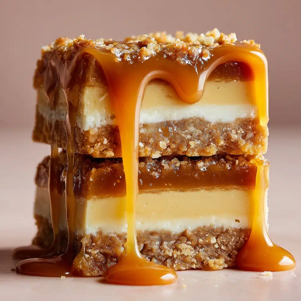 Salted Caramel Butter Bars Recipe - Recipe Image