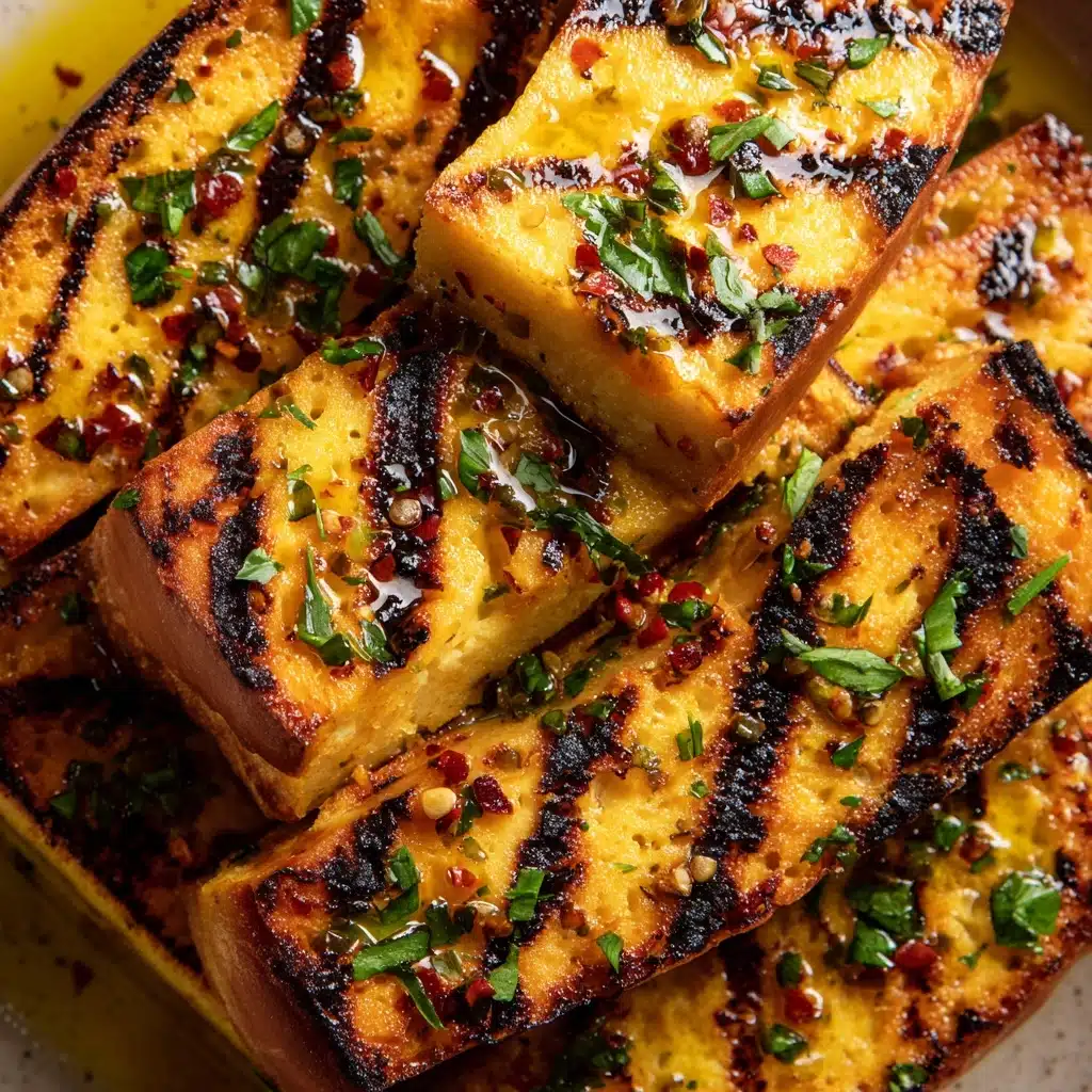 Grilled Halloumi with Honey Lime Chili Glaze Recipe - Recipe Image