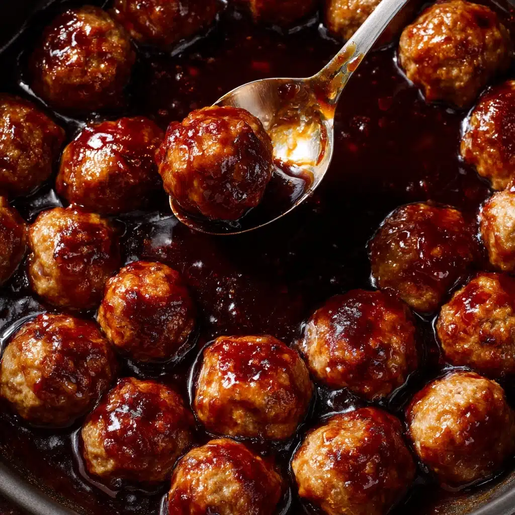 Honey Garlic Meatballs Recipe - Recipe Image