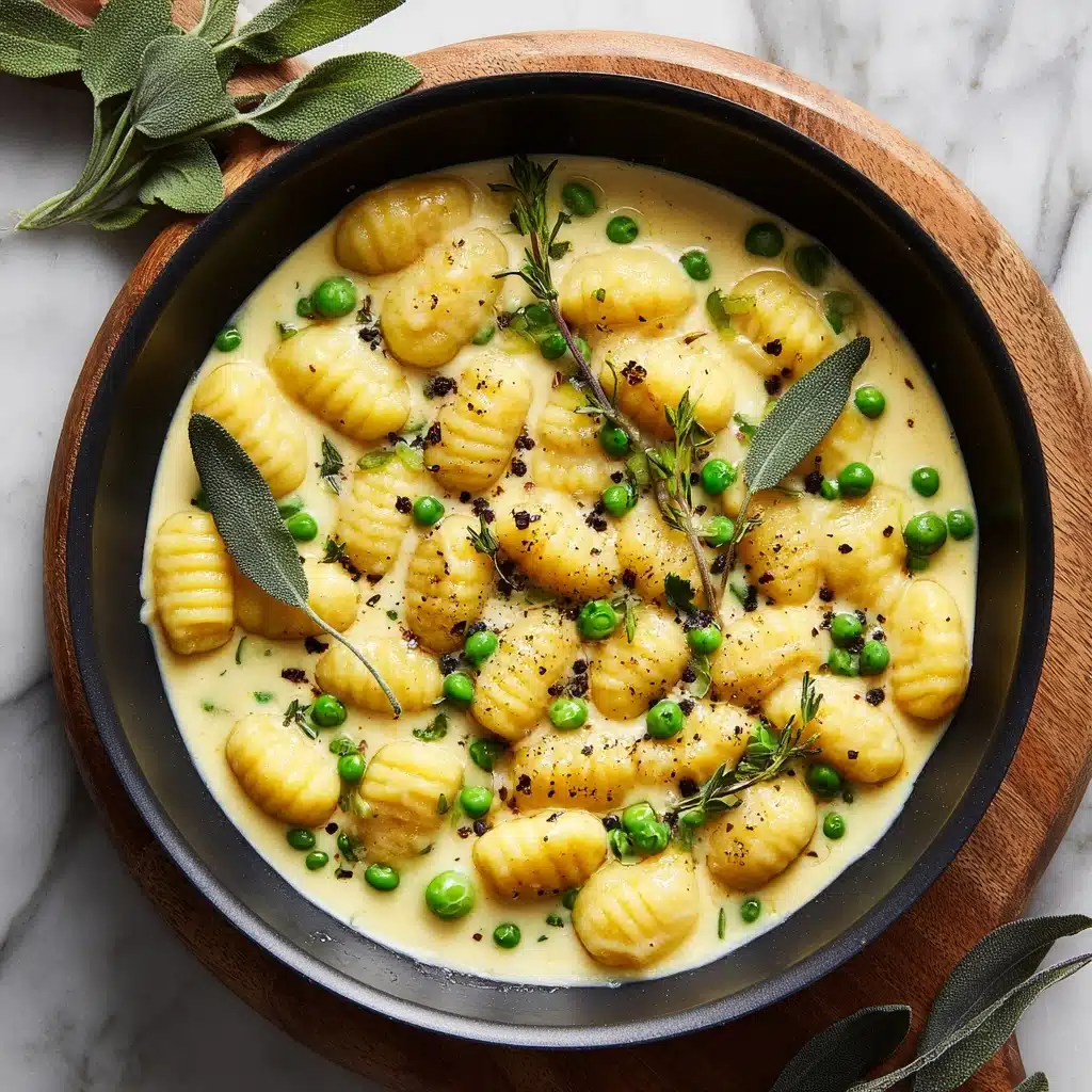 Gnocchi with Cream Sauce Recipe - Recipe Image