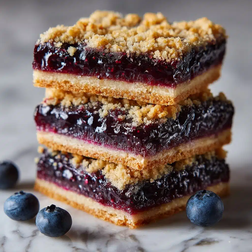 Triple Berry Cobbler Bars Recipe - Recipe Image