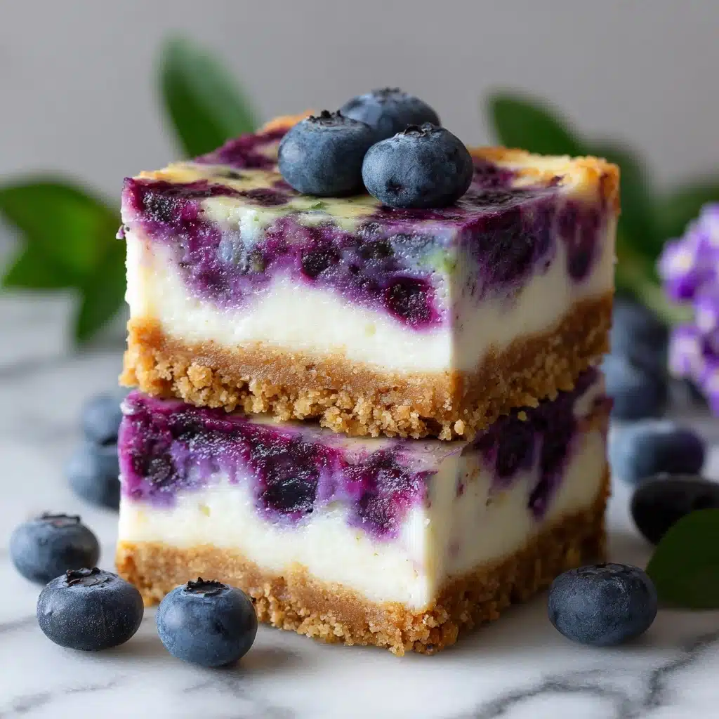 Blueberry Cheesecake Bars Recipe - Recipe Image