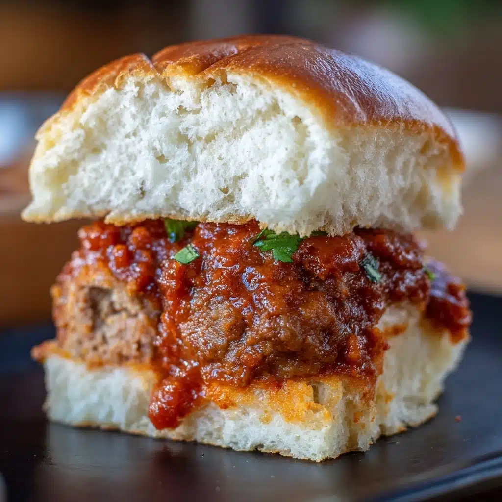 Meatball Sliders Recipe - Recipe Image