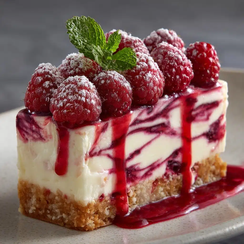 Raspberry Swirl Ice Cream Cake Recipe - Recipe Image