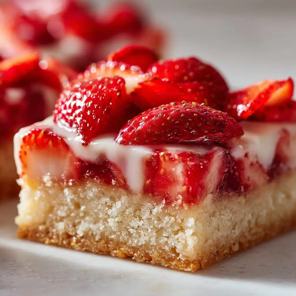 Strawberry Snack Cake Recipe - Recipe Image