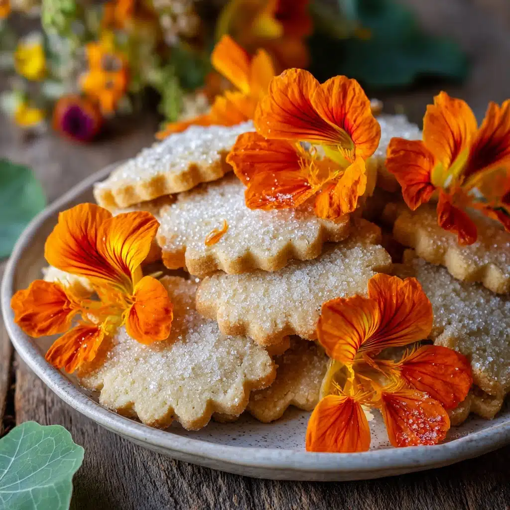 Nasturtium Cookie Recipe - Recipe Image