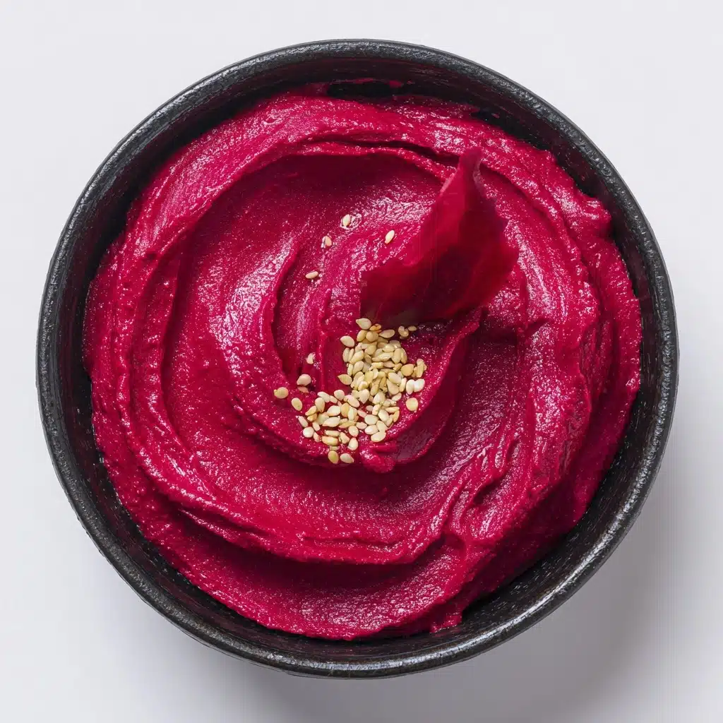 Roasted Beetroot Hummus Recipe - Recipe Image