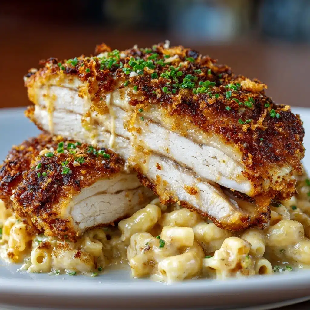 Southern Fried Chicken with Creamy Mac and Cheese Recipe