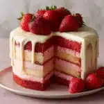 Strawberry Lemonade Cake Recipe