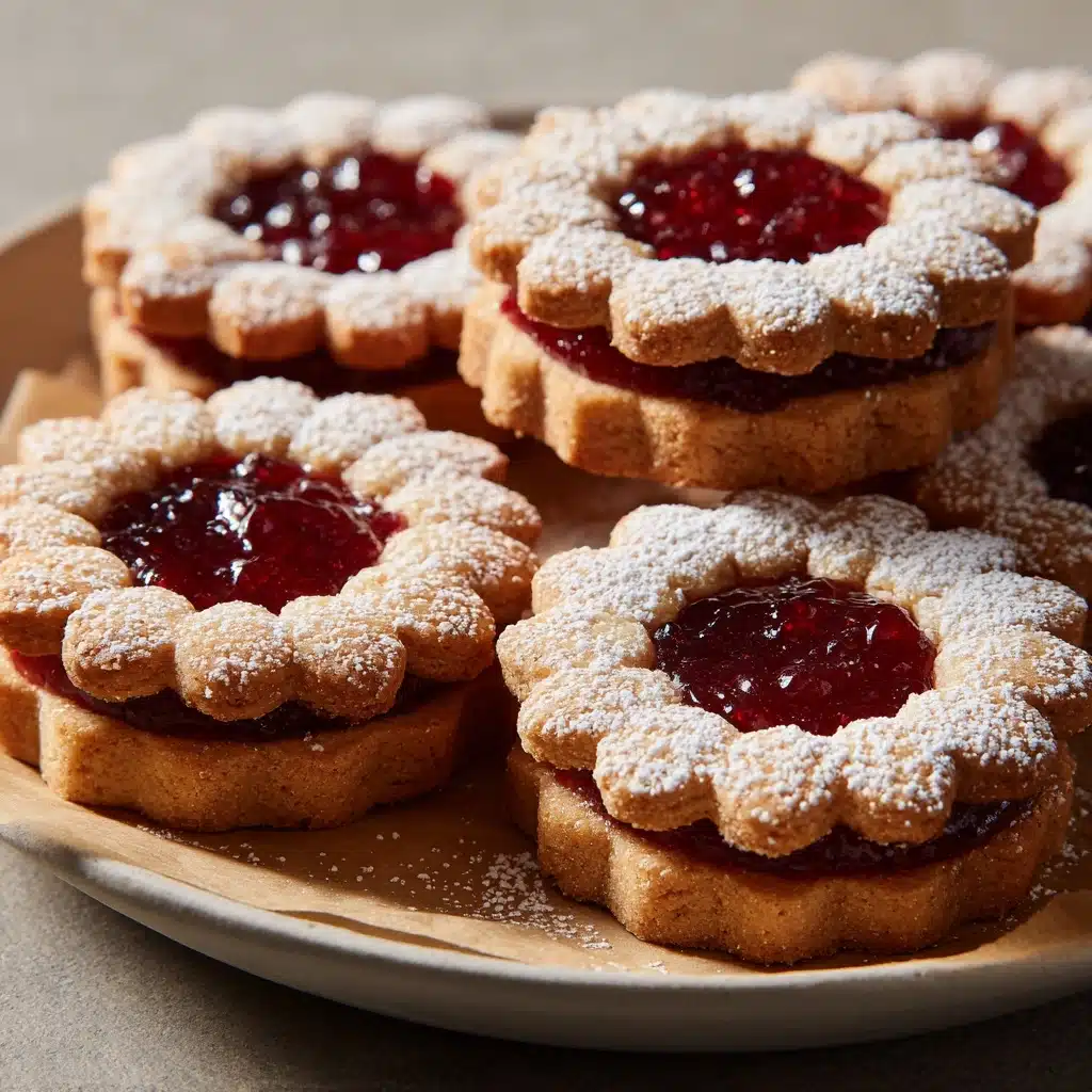 Dulce de Leche Linzer Cookies Recipe - Recipe Image