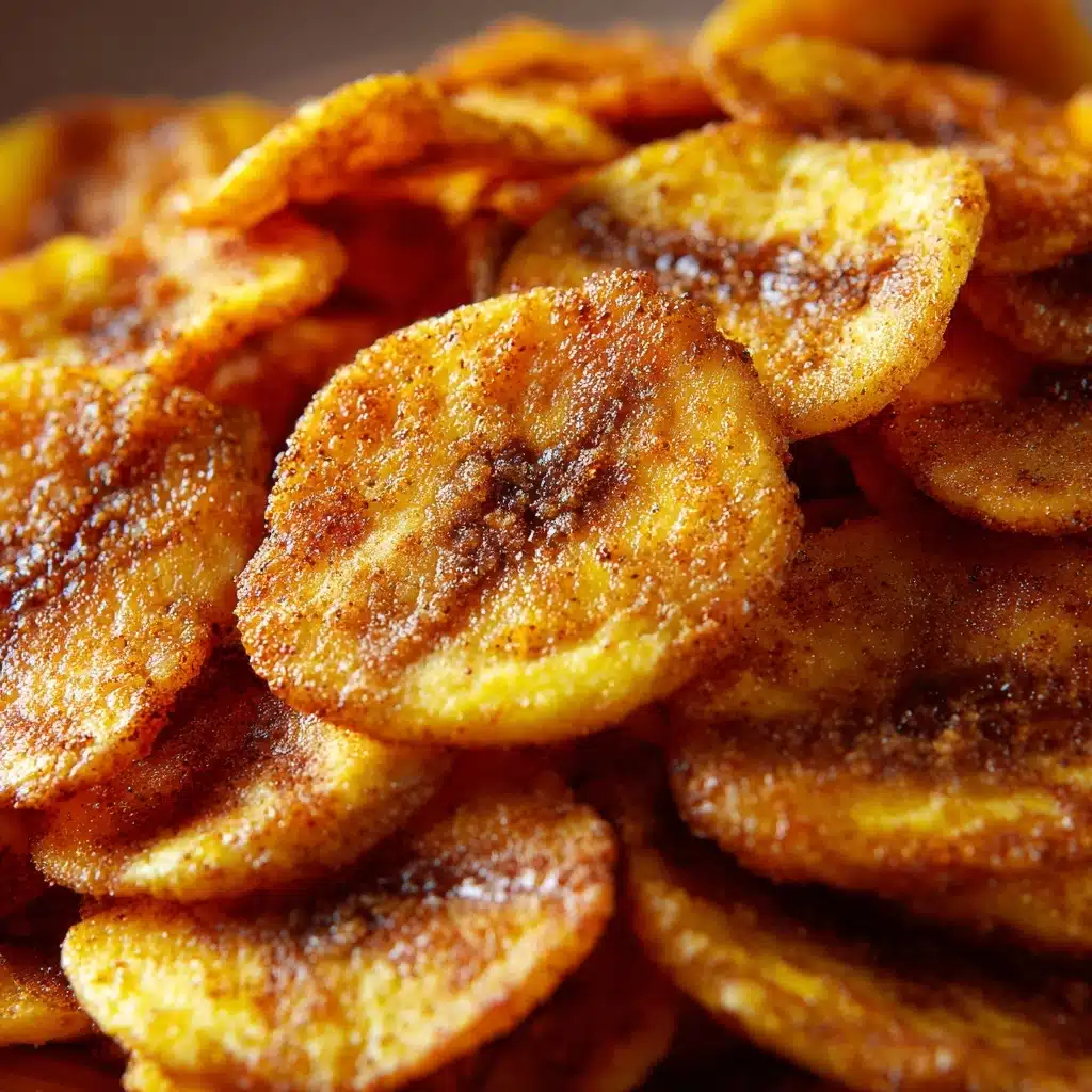 Cinnamon-Sugar Air Fryer Banana Chips Recipe - Recipe Image