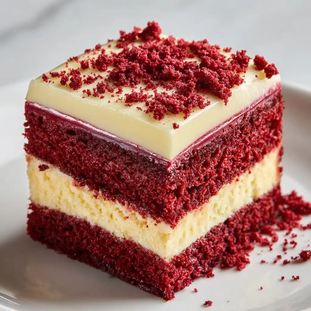 Homemade Red Velvet Brownie Dippers Recipe - Recipe Image